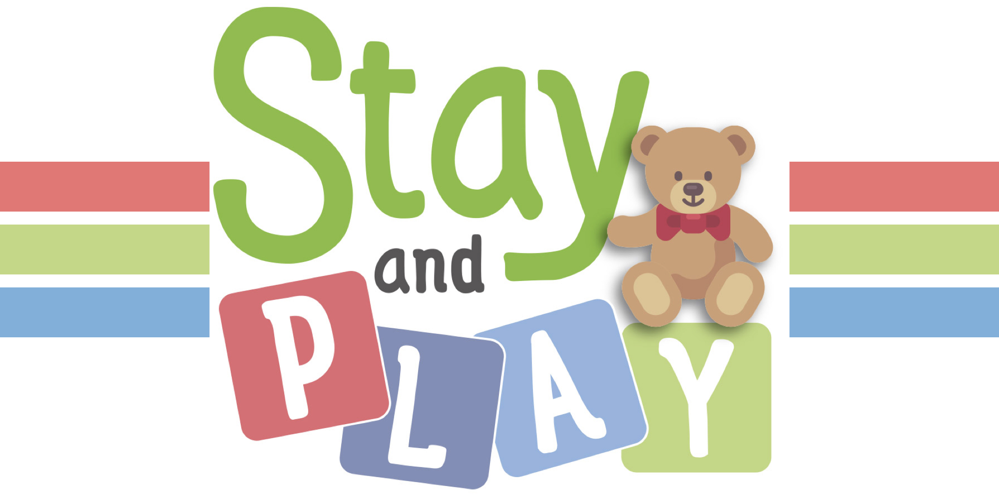 Stay and Play EventBrite logo.