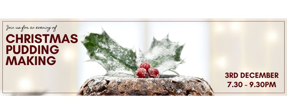 Christmas Pudding subheader